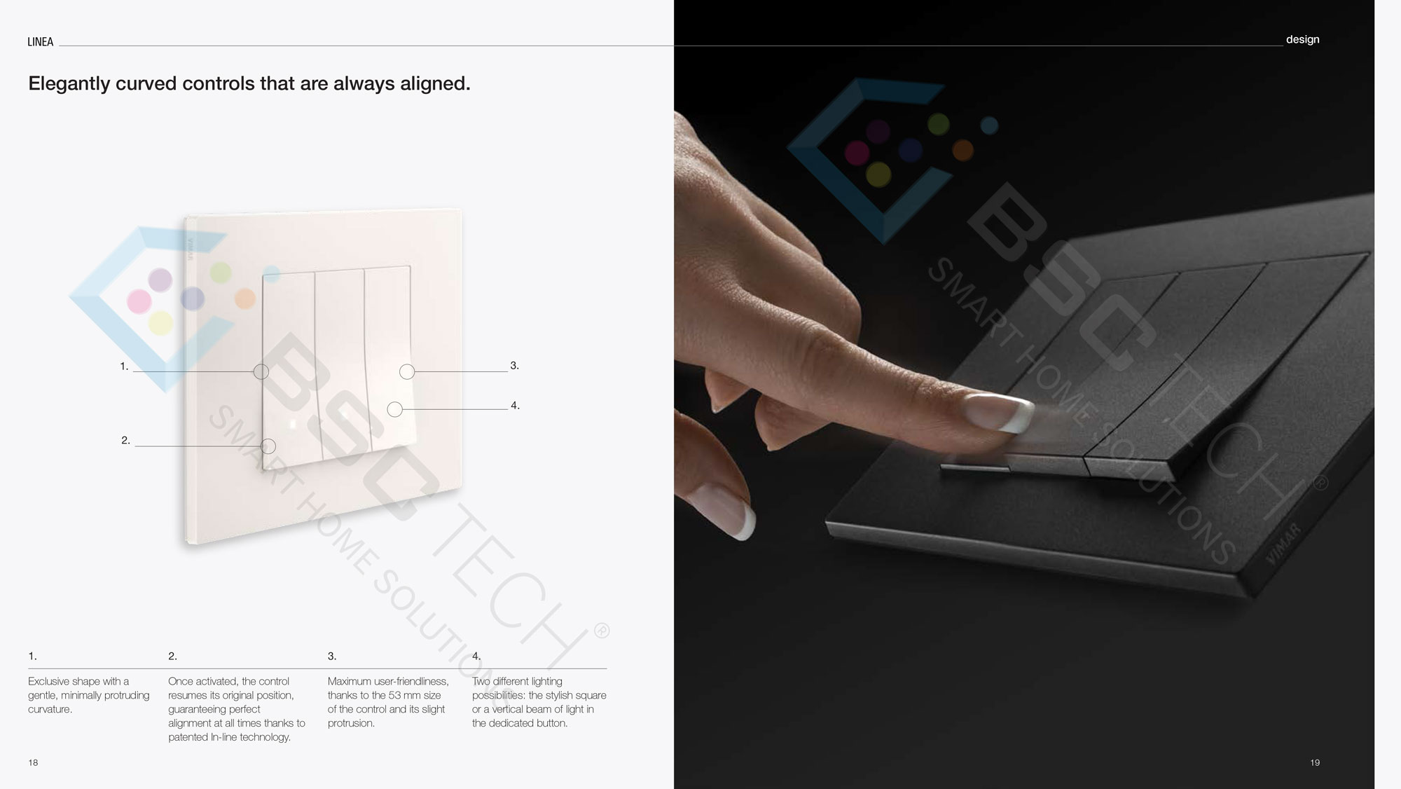 Mẫu 3 Linea (thiết kế đương đại)